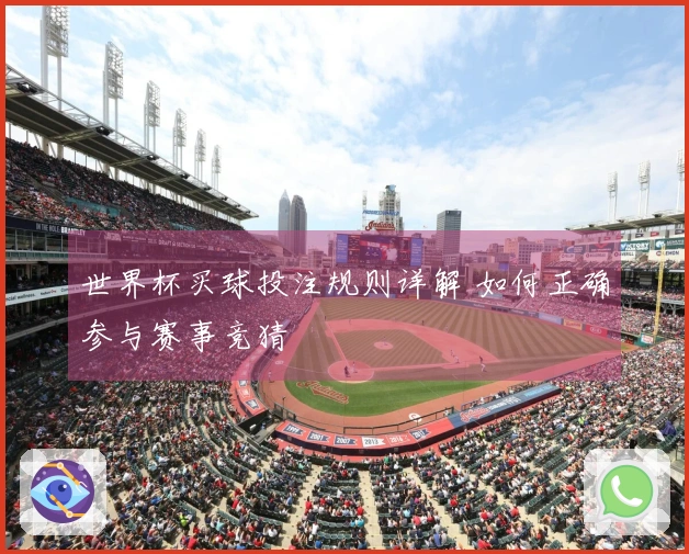 世界杯买球投注规则详解 如何正确参与赛事竞猜